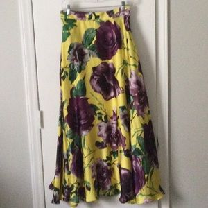 Flint & Moss Floral Maxi Skirt
